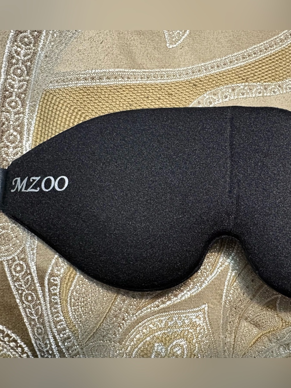 Black MZOO Sleep Mask